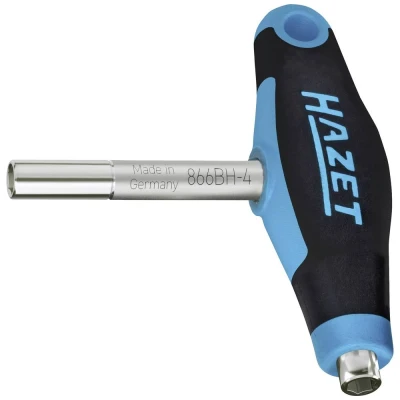 Afbeelding van HAZET 866BH 4 Dubbele bithouder met T greep 63 mm