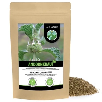 Afbeelding van Infusie van witte malrove (250 g), kastanjekruid, marubthee, gesneden, zacht gedroogd, 100% zuiver en natuurlijk