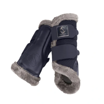 Image de Eskadron Dressage Boots Classic Sports Mesh Fauxfur Marin XL