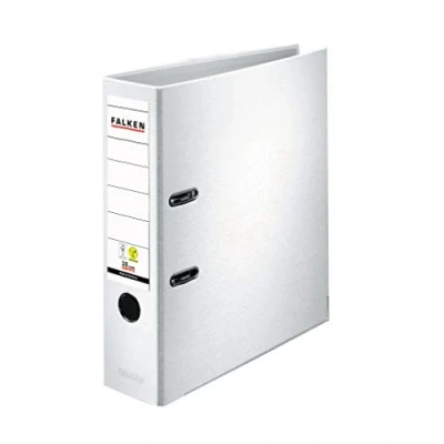 Image de Falken pp color classeur s 80, largeur de dos 80 mm, blanc 09984030