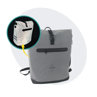 Afbeelding van Voltano Luxe E bike Fietstas / Rugtas Special Edition Reflecterend 28L Laptopvak