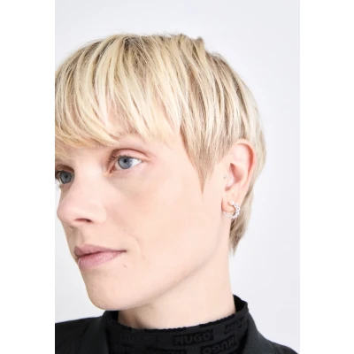 Afbeelding van Swarovski dames Matrix oorstekers met kristal in de kleur Zilver