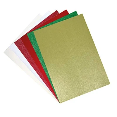 Afbeelding van Sizzix 664694 Surfacez 60 vellen glitterkarton, feestelijk, parel en glitterfeest, eenheidsmaat
