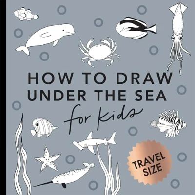 Afbeelding van How to Draw for Kids Series Under the Sea: Books with Dolphins, Mermaids, and Ocean Animals (Mini)