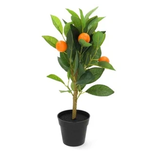 Afbeelding van Kunstplant Sinaasappelboom Decoris 43 cm (In pot, Ø 21 cm)