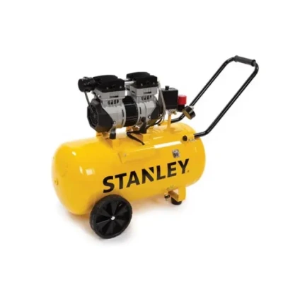 Afbeelding van Stanley compressor, olievrije luchtcompressor, low noise horizontaal, 1 pk, 8 bar, tankinhoud 50 L