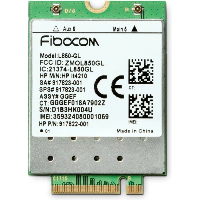 Afbeelding van HP XMM 7360 Draadloze mobiele modem 4G LTE M.2 Card 150 Mbps voor EliteBook 735 G6, 745 840 850 G6; ProBook 640 G5, 650 G5; ZBook 15 17 G6