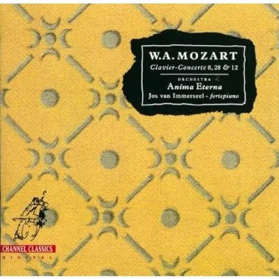 Afbeelding van Jos Van Immerseel &amp; Orchestra Anima Eterna Mozart: Pianoconcertos 8, 28 12 (CD)