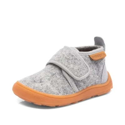 Afbeelding van Bisgaard Barefoot Basic Sneakers, uniseks, kinderen, grijs.