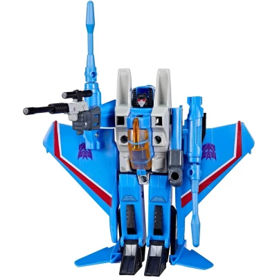 Afbeelding van Hasbro Transformers Actiefiguur Thundercracker 14 cm The Transformers: Movie Retro Multicolours