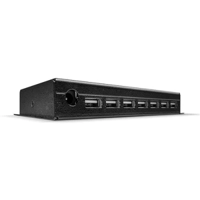 Image de Lindy Industrial USB 2.0 Hub concentrateur (hub) 7 ports Ordinateur de bureau
