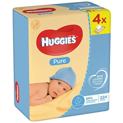 Afbeelding van Huggies Billendoekjes Babydoekjes Pure 672 stuks