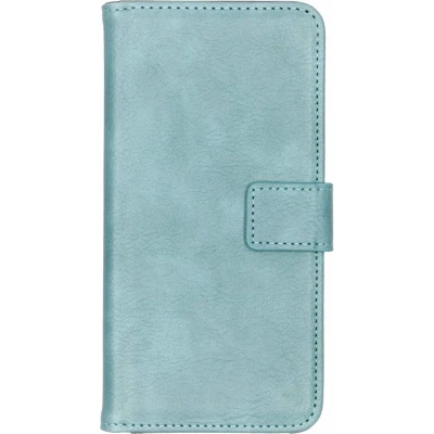 Afbeelding van Hoesje Met Pasjeshouder Geschikt voor Samsung Galaxy S10 Plus Luxe Bookcase smartphone Lichtblauw