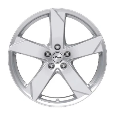 Afbeelding van RIAL 5 gat 18duim 112mm lichtmetalen Velg Kodiak polar zilver KK80840B61 0