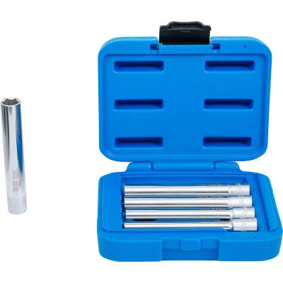 Afbeelding van BGS Dopsleutel inzetset, zeskant, extra diep aandrijf binnenvierkant 3/8&quot; 8 14 mm 5 delig
