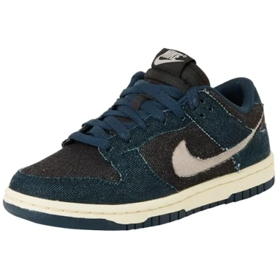 Afbeelding van Nike Sportswear DUNK SEA Sneakers laag, Dames, Maat: 37.5, Armory navy/college grey/black/coconut milk Textiel