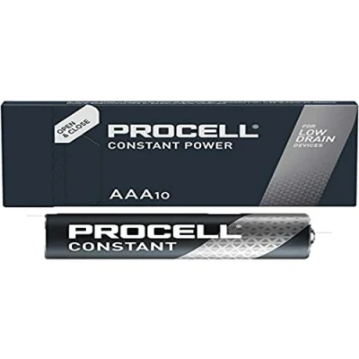 Afbeelding van Duracell Batterij Alkaline, Micro, AAA, LR03, 1.5V Procell Constant, Doos (10 Pack)