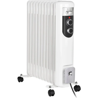 Afbeelding van Teesa TSA8049 Elektrische olieradiator 2500 W (11 lamellen) thermostaat 3 warmtestanden