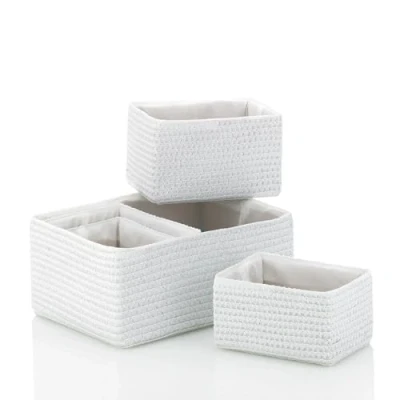 Afbeelding van Kela Rimossa Mand Set van 5 Stuks Wit