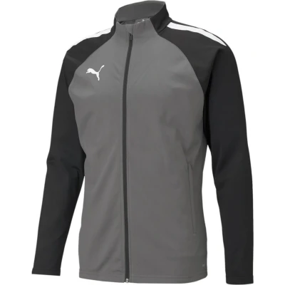 Afbeelding van Puma Teamliga Trainingsvest voor kinderen, Maat: 116, Smoked pearl/puma white