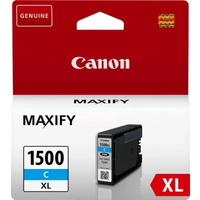 Afbeelding van Canon inktcartridge PGI 1500XL, 1.020 pagina&#039;s, OEM 9193B001, cyaan