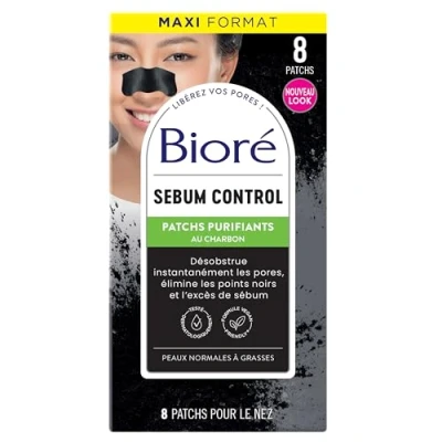 Afbeelding van Bioré Box met 8 reinigende patches kooltjes