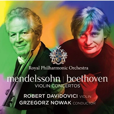 Afbeelding van Robert Davidovici, Grzegorz Nowak Mendelssohn/Beethoven: Violin Concertos (CD)
