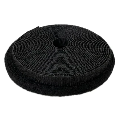 Afbeelding van Velcro® Klittenband om te naaien 10 mm Zwart 5 m