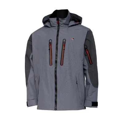 Afbeelding van Dam Intenze Fishing Jacket Storm Grey XXL Visjas