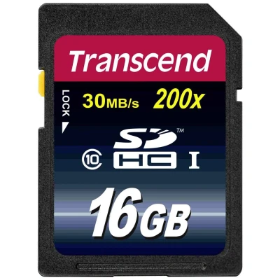 Afbeelding van Transcend Premium SDHC kaart Industrial 16 GB Class 10