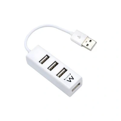 Image de Ewent EW1122 Concentrateur (hub) 4 x USB 2.0 de bureau