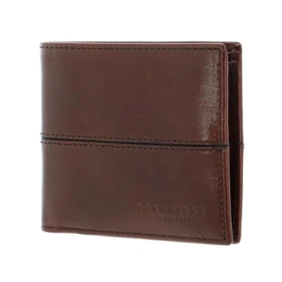 Afbeelding van The Bridge Vespucci Portemonnee, Heren, Maat: One Size, Brown