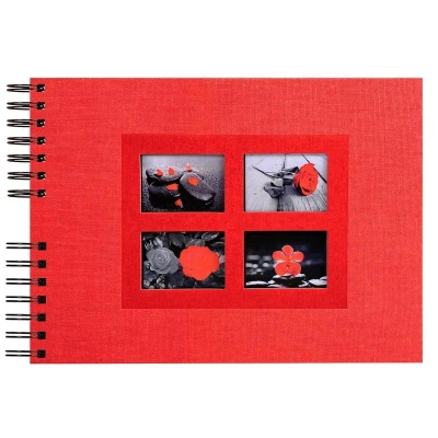 Afbeelding van exacompta foto spiraalalbum passion 320x220mm rood