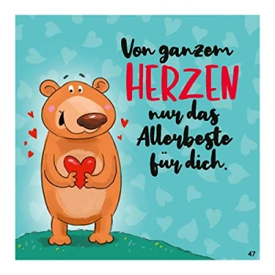 Afbeelding van Depesche Grappige verjaardagskaart met spreuk en tekst aan de binnenkant, inclusief envelop 17 x 16,5 cm