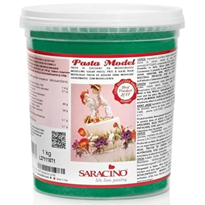 Afbeelding van Saracino Modelling Paste Groen 1kg