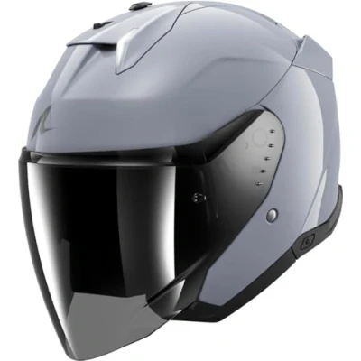 Afbeelding van Shark Skwal i3 Jet Dark Shadow Licht Grijs Jethelm Maat M Helm