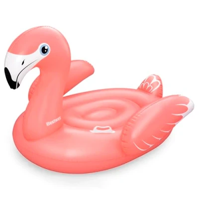 Afbeelding van Bestway Opblaasbare Flamingo met Handvatten 168x120 cm +3 Jaar Strand en Zwembad 41526