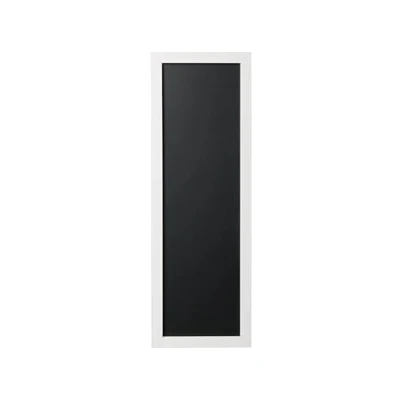 Afbeelding van Bi Office Back2Chalk Essentials krijtbord, frame van MDF, wit, mat, 20 x 60 cm