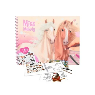 Afbeelding van TOPModel Paarden Kleurboek Miss Melody