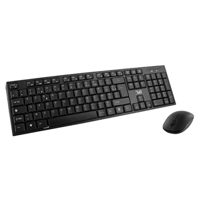 Image de T&#039;nB CLASSY WIRELESS COMBO Ensemble clavier et souris sans fil 2.4 GHz noir
