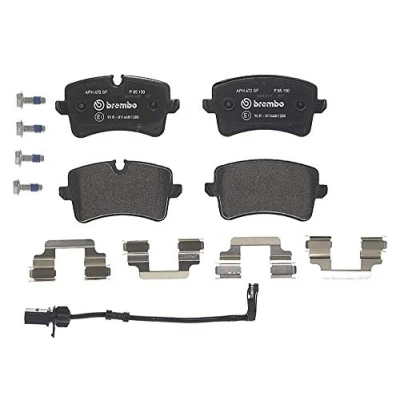 Image de 4 plaquettes de frein brembo p 85 150