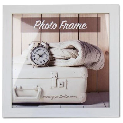 Afbeelding van Zep Fotolijst V21303 Nelson 3 White 30x30 cm