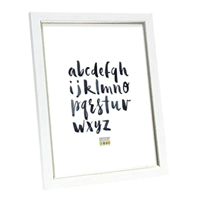 Afbeelding van Deknudt S46AF1_30,0X40,0 Wissellijst Papierformaat: 30 x 40 cm Wit, Zilver