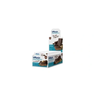 Afbeelding van biManán Becompleet, 24 stuks knapperige chocoladerepen met 2 vitaminen en 4 mineralen, glutenvrij