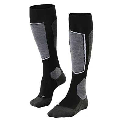 Afbeelding van FALKE RU4 Endurance Cool Invisible hardloopsokken voor heren, ademend, sneldrogend, veganistisch, wit, zwart, krullende zool, verfrissend garen, 1 paar
