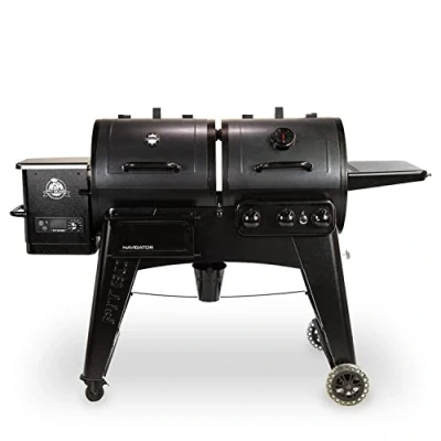 Afbeelding van Pit Boss Navigator 1230 Combi Grill Pellet en Gas BBQ