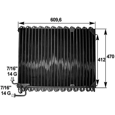 Afbeelding van Mahle Original Airco condensor AC 285 000P
