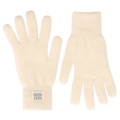 Afbeelding van Heatkeeper thermo Handschoenen Dames Off White TOG waarde 1.9 Heerlijk zacht en isolerend