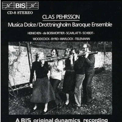 Afbeelding van Clas Pehrsson, Musica Dolce, Drottningholm Baroque Ensemble Concerto A 8 For 4 Recorde (CD)