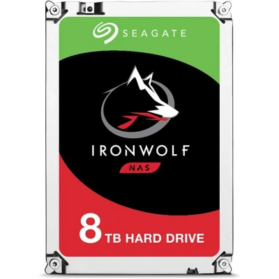 Afbeelding van Seagate Ironwolf 8000 SATA III 3,5inch NAS HDD Retail (8 TB, 3.5&quot;), Harde schijf